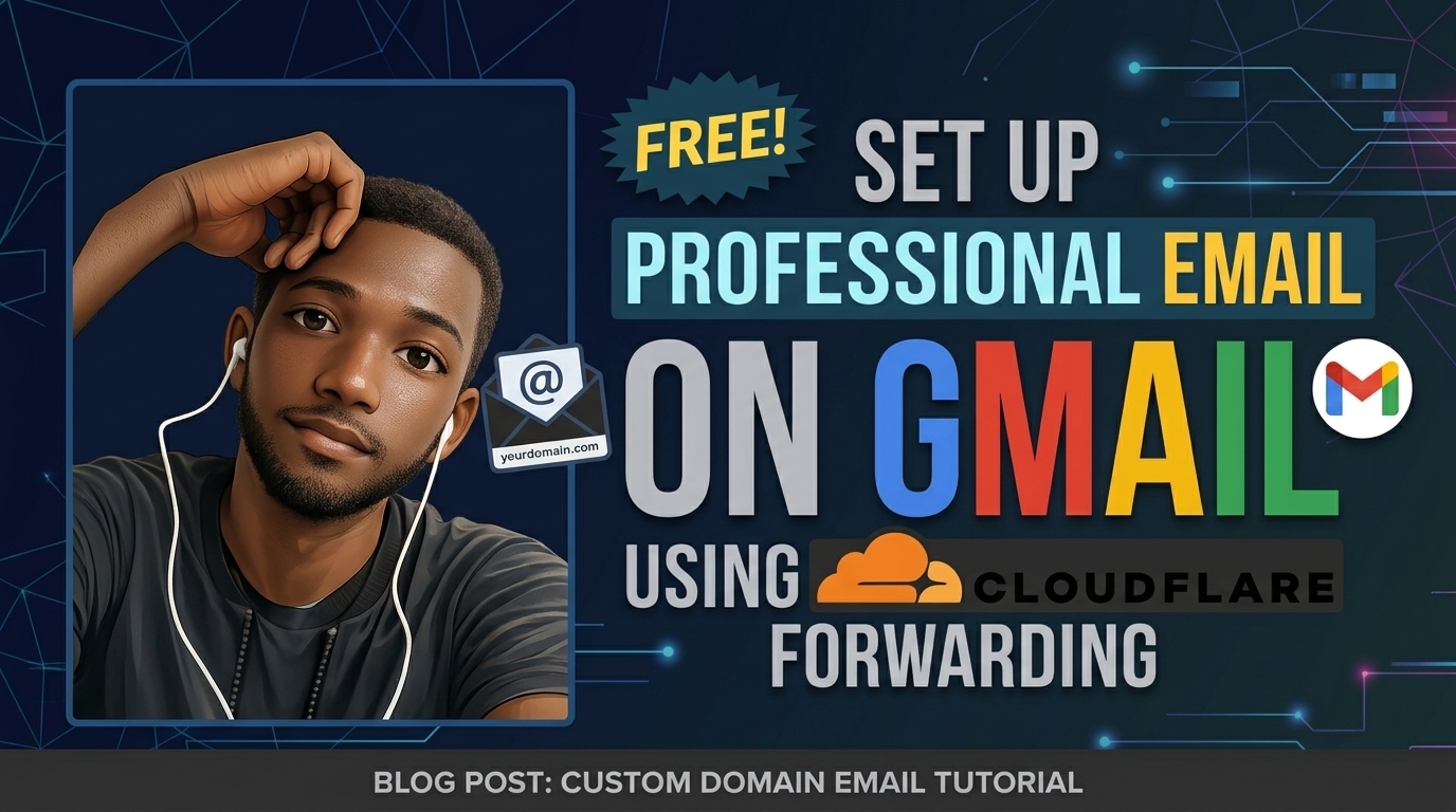 Free Unlimited Custom-Domain Email with Gmail + Cloudflare