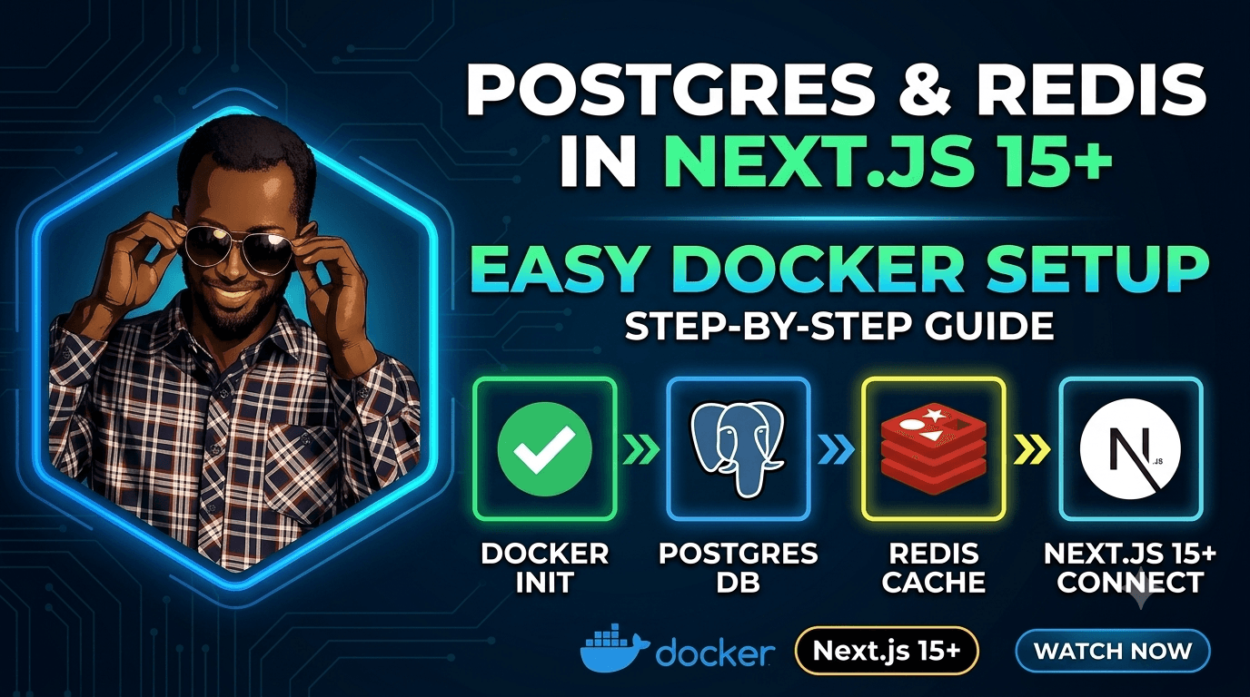 Set Up Local PostgreSQL and Redis with Docker for Next.js 15+