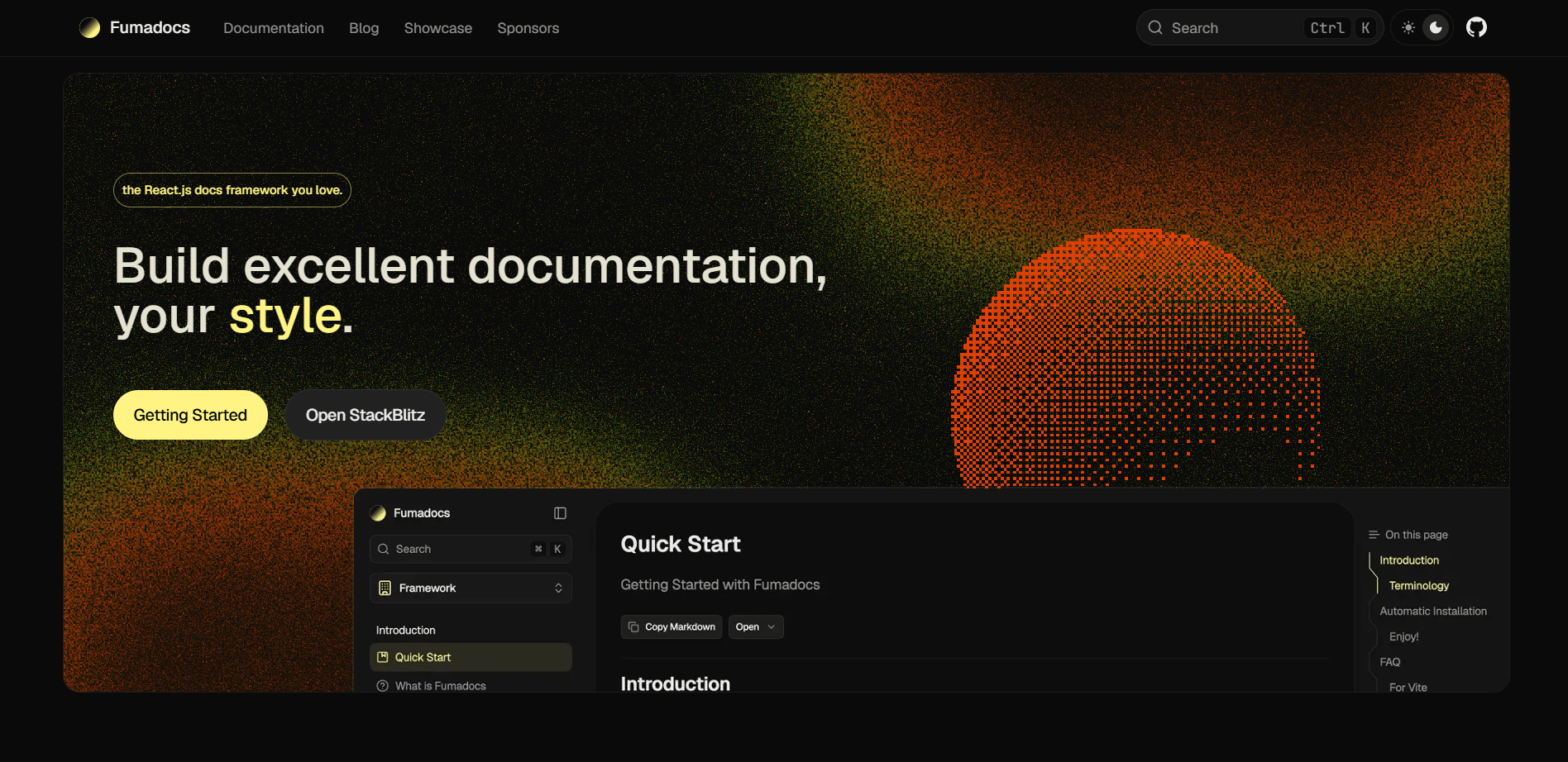 Install Fumadocs in a Next.js 15+ App