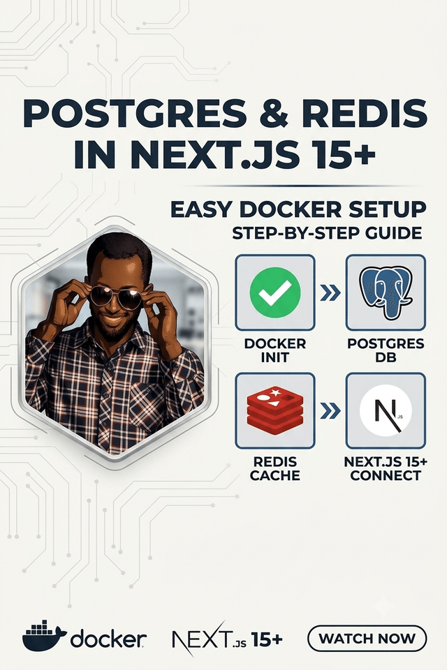 Set Up Local PostgreSQL and Redis with Docker for Next.js 15+
