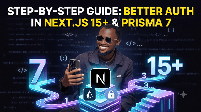 Set Up Better Auth with Prisma ORM and Postgres in Next.js